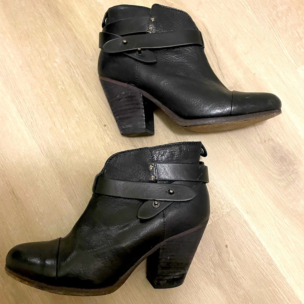 Gorgeous Rag and Bone Leather Harrow bootie